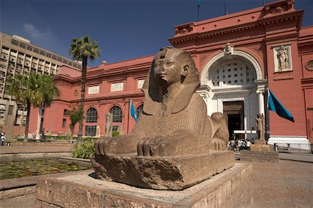 Museum, Cairo, Egypt Stock Photo - Rights-Managed, Code: 700-01374323