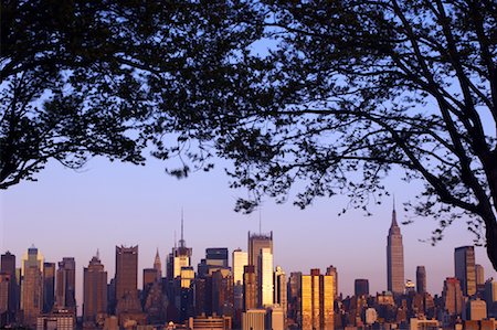 skyscraper frame - Manhattan Skyline, New York City, New York, USA Stock Photo - Rights-Managed, Code: 700-01374703