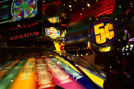 simsearch:700-00616801,k - Slot Machines Fotografie stock - Rights-Managed, Codice: 700-01405354