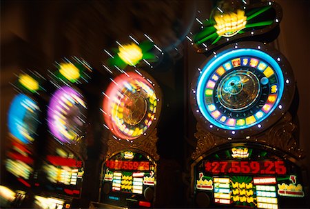 Slot Machines Stock Photo - Rights-Managed, Code: 700-01405351