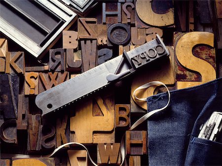 Typesetting Blocks Stock Photo - Rights-Managed, Code: 700-01429076