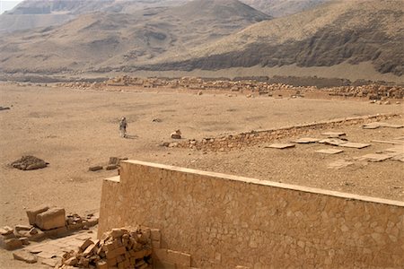 Temple d'Hatchepsout, Deir el-Bahari, Egypte Photographie de stock - Rights-Managed, Code: 700-01429348