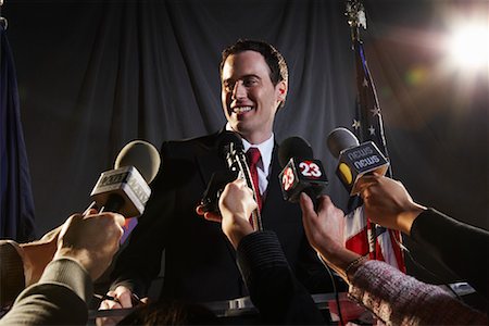 political - Reporters Interviewing Politician Stock Photo - Rights-Managed, Code: 700-01459178