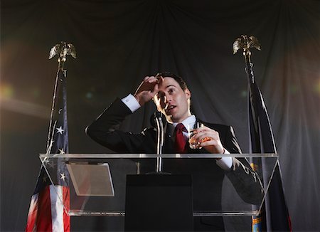 podium not business - Portrait of Politician Stock Photo - Rights-Managed, Code: 700-01459170