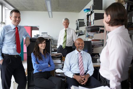 photos of a group black business managers - Business People in Office Stock Photo - Rights-Managed, Code: 700-01464240