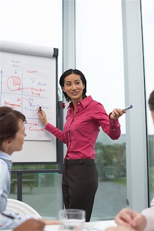 people looking at notice board - Business Meeting Foto de stock - Con derechos protegidos, Código: 700-01464285