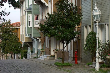 Neighbourhood in Istanbul, Turkey Fotografie stock - Rights-Managed, Codice: 700-01519391