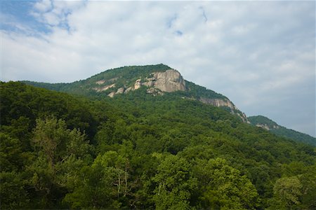 scenic north carolina - Chimney Rock, Lake Lure, North Carolina, USA Stock Photo - Rights-Managed, Code: 700-01519651