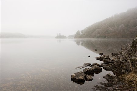 Loch Achray, Loch Lomond and the Trossachs National Park, Trossachs, Scotland, UK Stock Photo - Rights-Managed, Code: 700-01538811