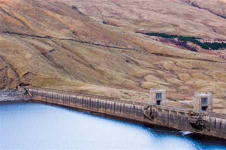 perthshire - Loch Lyon Dam, Rannoch, Perthshire, Scotland, UK Stock Photo - Rights-Managed, Code: 700-01538823