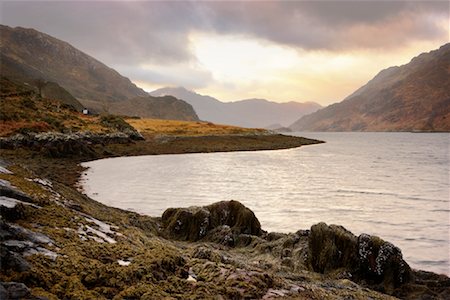 Loch Hourn, Highland, Scotland, United Kingdom Foto de stock - Con derechos protegidos, Código: 700-01538856