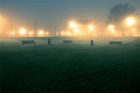 Bancs à nuit, Edimbourg, Midlothian, Ecosse, Royaume-Uni Photographie de stock - Rights-Managed, Code: 700-01538871