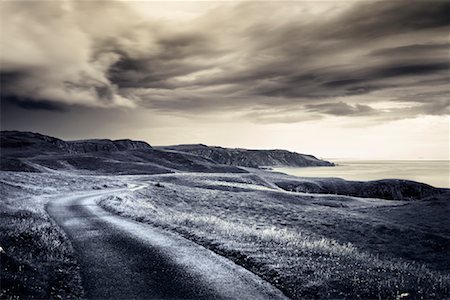 storm road - Road, Scottish Borders, Scotland, United Kingdom Stock Photo - Rights-Managed, Code: 700-01538934