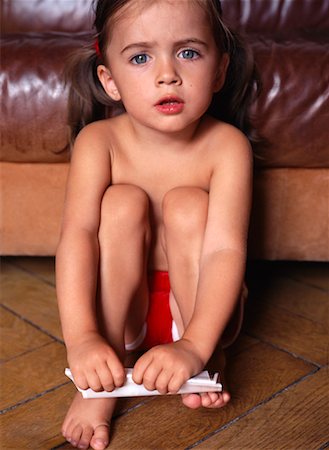 Portrait of Little Girl Foto de stock - Con derechos protegidos, Código: 700-01539052
