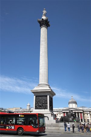 Nelson's Column, Trafalgar Square, London, England Foto de stock - Con derechos protegidos, Código: 700-01540994