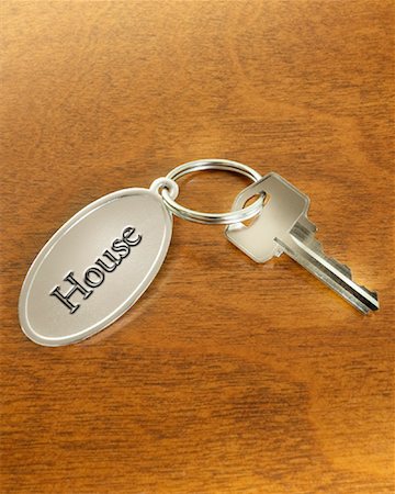 Key to New House Fotografie stock - Rights-Managed, Codice: 700-01571807