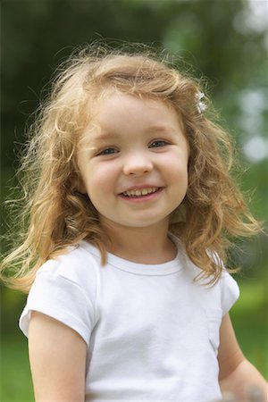 Portrait of Little Girl Stock Photo - Rights-Managed, Code: 700-01571842