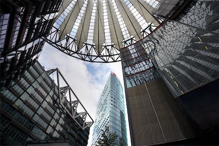 Sony Center, Potsdamer Platz, Berlin, Germany Stock Photo - Rights-Managed, Code: 700-01585756