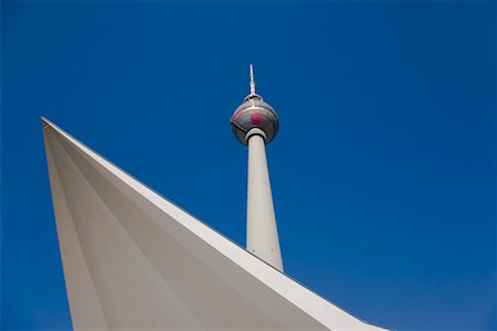fernsehturm - Fernsehturm, Berlin, Germany Fotografie stock - Rights-Managed, Codice: 700-01586180