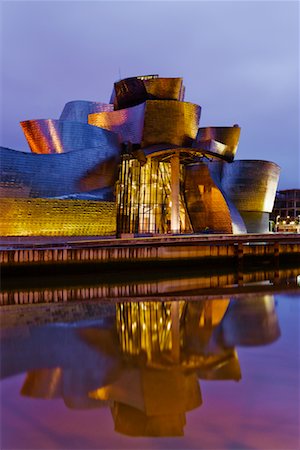 Musée Guggenheim, Bilbao, Espagne Photographie de stock - Rights-Managed, Code: 700-01587136