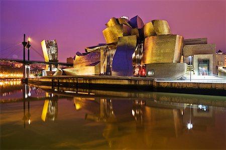 Musée Guggenheim, Bilbao, Espagne Photographie de stock - Rights-Managed, Code: 700-01587131