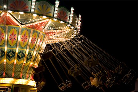 domdey night - Swing Ride at Carnival Stock Photo - Rights-Managed, Code: 700-01581789