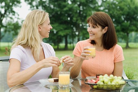 Women Eating Outdoors Stock Photo - Rights-Managed, Code: 700-01581913