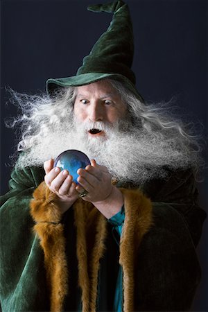 Portrait of a Wizard Foto de stock - Con derechos protegidos, Código: 700-01582187