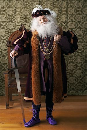 rey (monarquía) - Portrait of a King Foto de stock - Con derechos protegidos, Código: 700-01582201