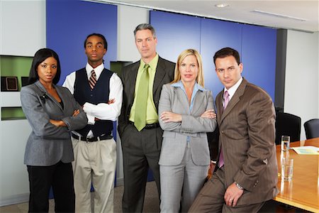 Portrait of Businesspeople Stock Photo - Rights-Managed, Code: 700-01582275