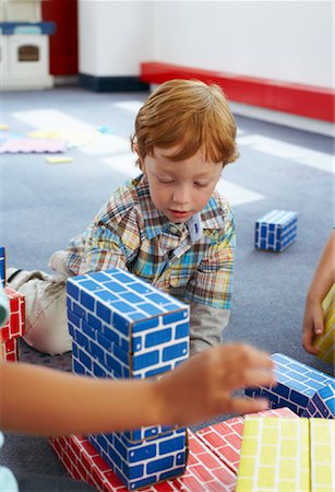 elementary school building - Children at Daycare Stock Photo - Rights-Managed, Code: 700-01593839