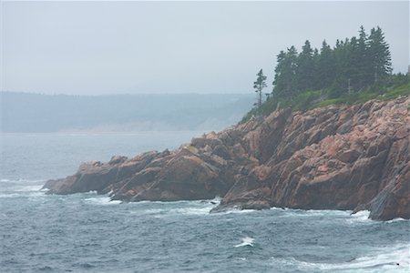 Felsigen Punkt bei Lakies Kopf Lookoff, Cape Breton, Nova Scotia, Kanada Stockbilder - Lizenzpflichtiges, Bildnummer: 700-01614404