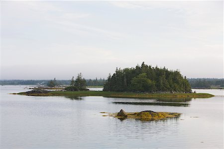 Island in Barrington, Nova Scotia, Canada Stock Photo - Rights-Managed, Code: 700-01614468