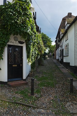 east sussex - Ruelle pavée, Rye, East Sussex, Angleterre Photographie de stock - Rights-Managed, Code: 700-01615157