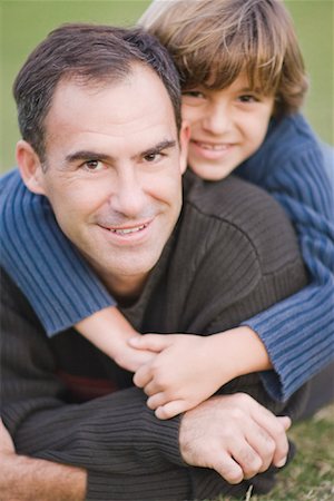 simsearch:700-03762736,k - Portrait of Father and Son Foto de stock - Con derechos protegidos, Código: 700-01615316