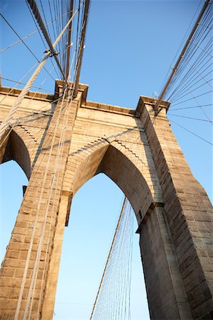 puente de brooklyn - Brooklyn Bridge, NYC, New York, USA Foto de stock - Con derechos protegidos, Código: 700-01616550