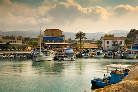 Latsi Harbour, Cyprus Foto de stock - Con derechos protegidos, Código: 700-01616588