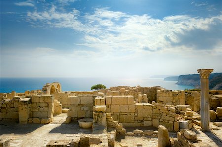 Ruins in Kourion, Cyprus Stock Photo - Rights-Managed, Code: 700-01616596