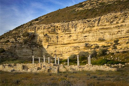 Corinthian Pillars in Kourion, Cyprus Stock Photo - Rights-Managed, Code: 700-01616590