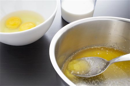 eggs milk - Baking Ingredients Stock Photo - Rights-Managed, Code: 700-01617088