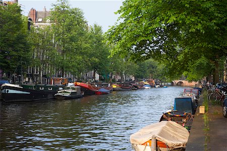 simsearch:700-01742897,k - Canal, Amsterdam, Netherlands Stock Photo - Rights-Managed, Code: 700-01632736