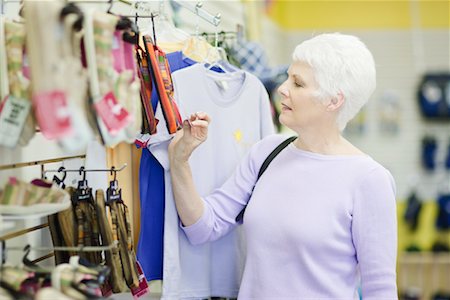 Mature Woman Shopping Stock Photo - Rights-Managed, Code: 700-01632983
