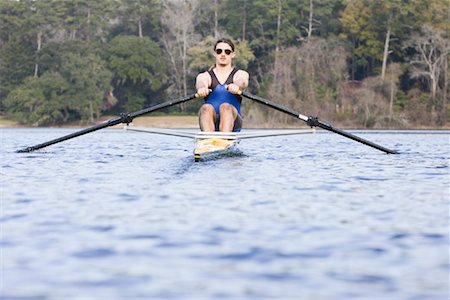 scull - Male Rower Foto de stock - Con derechos protegidos, Código: 700-01633000