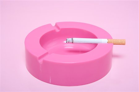 Cigarette in Ashtray Stock Photo - Rights-Managed, Code: 700-01633189