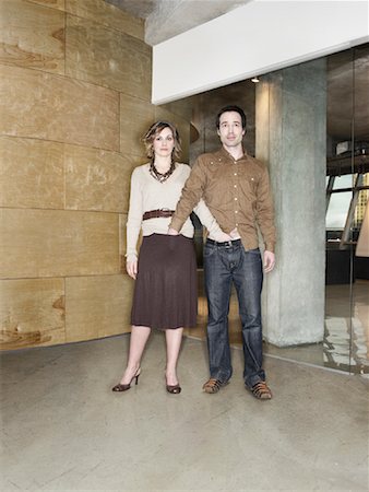 denim skirt - Portrait of Couple Touching Each Other Stock Photo - Rights-Managed, Code: 700-01633264