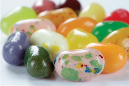 Gros plan de Jelly Beans Photographie de stock - Rights-Managed, Code: 700-01645246