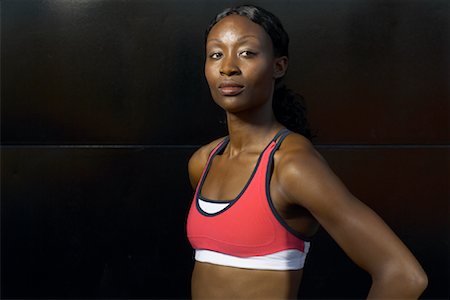 Portrait of Athletic Woman Stock Photo - Rights-Managed, Code: 700-01694327