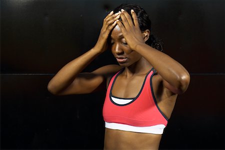 Runner in sports bra Stock Photos - Page 1 : Masterfile