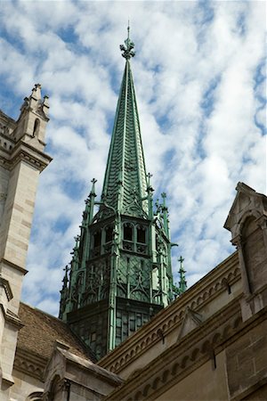 Cathedral of St Peter, Geneva, Switzerland Foto de stock - Con derechos protegidos, Código: 700-01694373