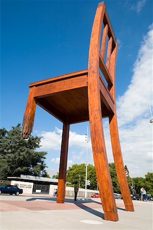 The Broken Chair, Geneva, Switzerland Foto de stock - Con derechos protegidos, Código: 700-01694385